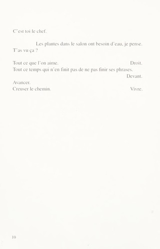 Cover for S'ininterrompre tout à coup au beau milieu d'une phrase