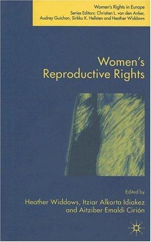 Cover for Women's reproductive rights