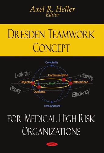 Cover for Dresden teamwork concept for medical high risk organizations
