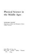 Cover for Physical science in the Middle Ages.
