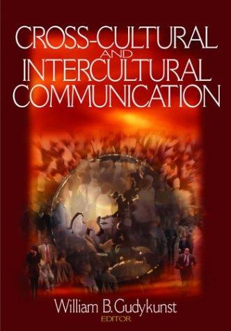 Cover for Cross-cultural and intercultural communication