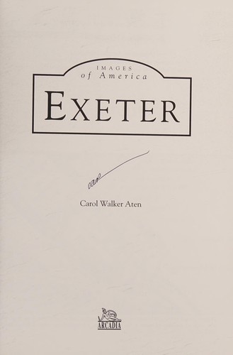 Cover for Exeter