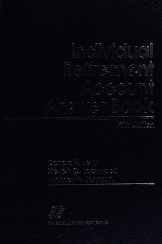 Cover for Individual Retirement Account Answer Book