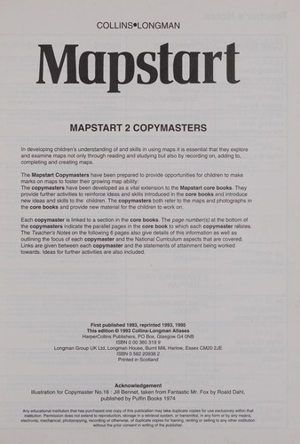 Cover for Mapstart 2.