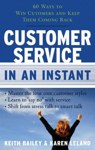 Cover for Customer Service In an Instant