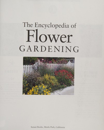 Cover for Encyclopedia Of Flower Gardening