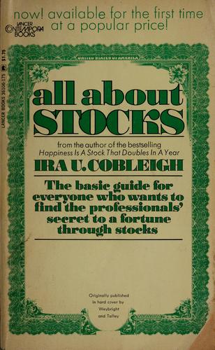 Cover for All about stocks