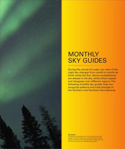 Cover for The night sky month by month