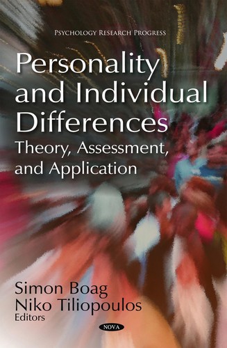 Cover for Personality and individual differences
