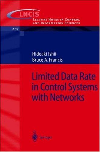 Cover for Limited Data Rate in Control Systems with Networks (Lecture Notes in Control and Information Sciences)