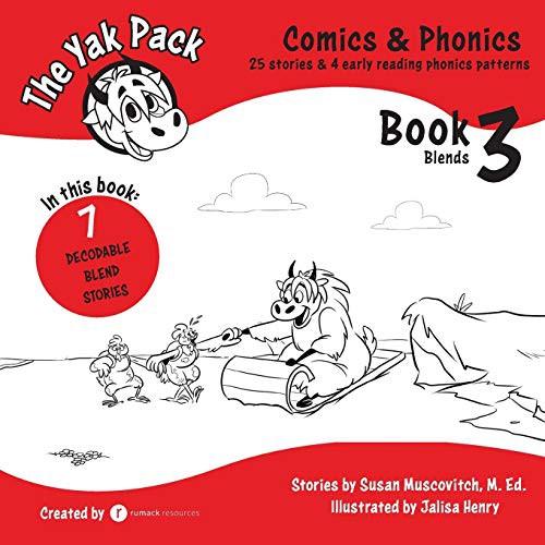 Cover for The Yak Pack : Comics & Phonics : Book 3