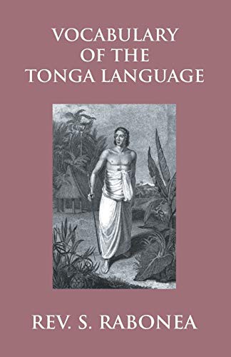 Cover for Vocabulary Of The Tonga Language Arranged In Alphabetical Order