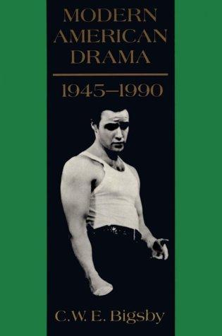 Cover for Modern American drama, 1945-1990