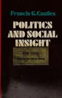 Cover for Politics and social insight