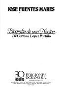 Cover for Biografía de una nación