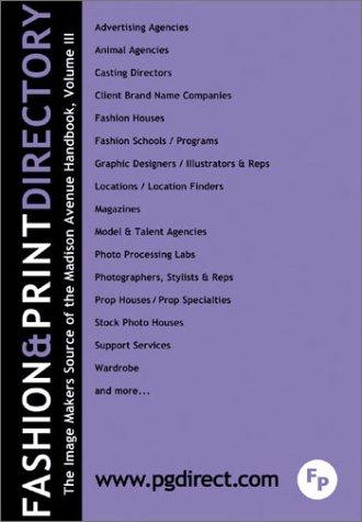 Cover for The Fashion&Print Directory, Vol.3