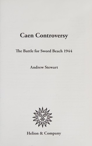 Cover for Caen Controversy