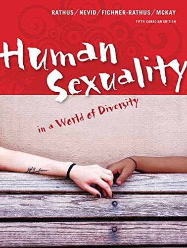 Cover for Human Sexuality in a World of Diversity, Fifth Canadian Edition