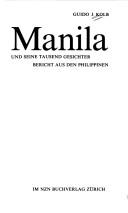Cover for Manila und seine tausend Gesichter