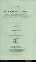 Cover for Flora of Tropical East Africa - Cymodoceaceae (2002) (Flora of Tropical East Africa)