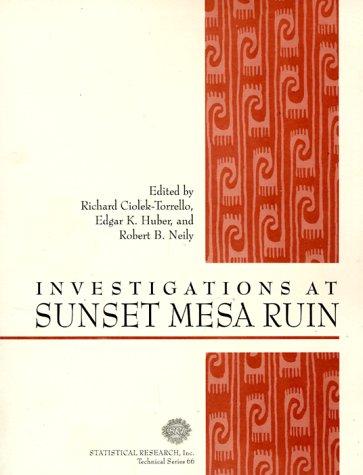 Cover for Investigations at Sunset Mesa Ruin