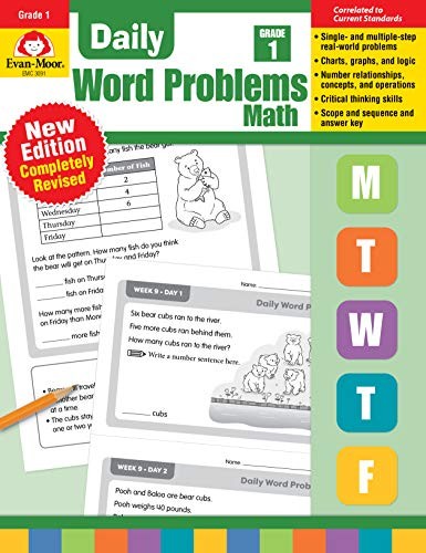 Cover for Daily Word Problems, Grade 1