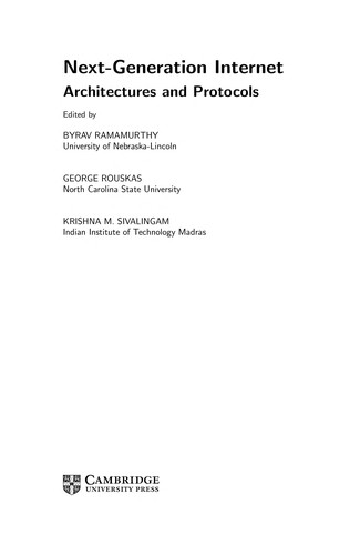 Cover for Next-generation internet
