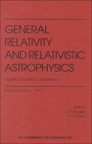 Cover for General Relativity and Relativistic Astrophysics