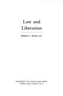 Cover for Law and liberation