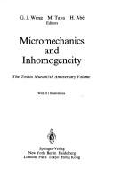 Cover for Micromechanics and inhomogeneity
