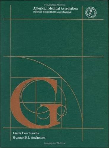 Cover for Guides to the evaluation of permanent impairment