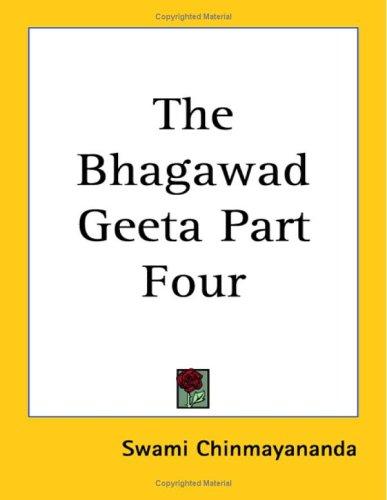 Cover for The Bhagawad Geeta