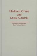 Cover for Medieval crime and social control