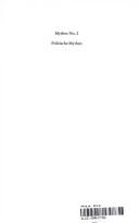 Cover for Politische Mythen