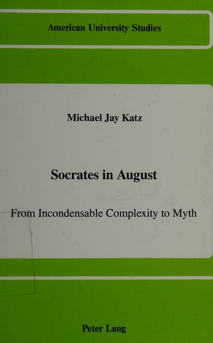 Cover for Socrates in August