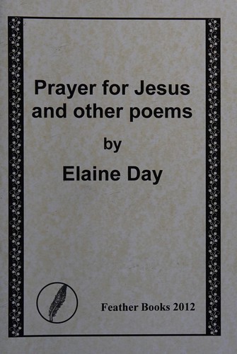 Cover for Prayer for Jesus and Other Poems
