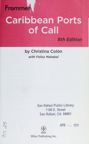 Cover for Frommer's Caribbean ports of call