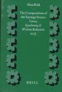 Cover for The composition of the sayings source