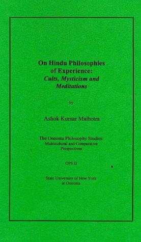 Cover for On Hindu Philosophies of Experience