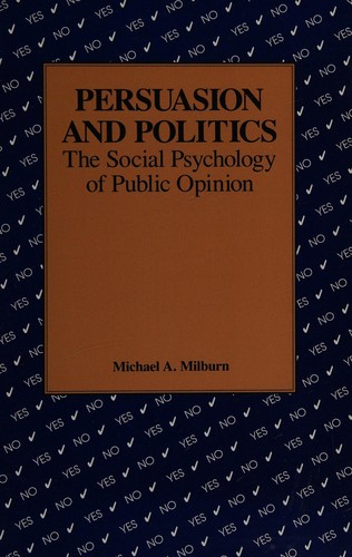 Cover for Persuasion and politics