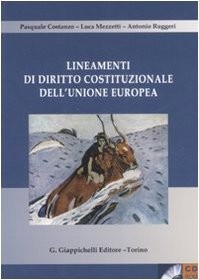 Cover for Lineamenti di diritto costituzionale dell'Unione europea