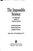 Cover for The impossible science