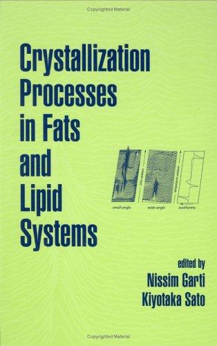 Cover for Crystallization Processes in Fats and Lipid Systems