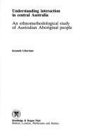 Cover for Understanding interaction in central Australia
