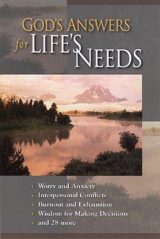 Cover for God's Answers for Life's Needs