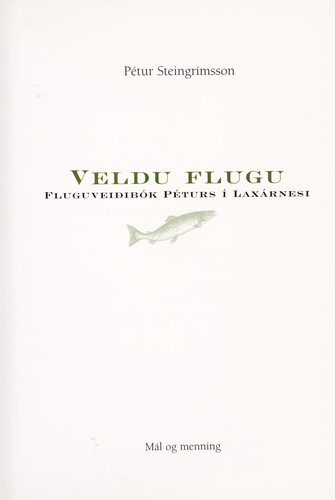 Cover for Veldu flugu