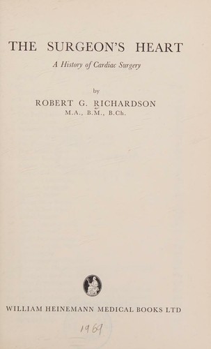 Cover for The surgeon's heart