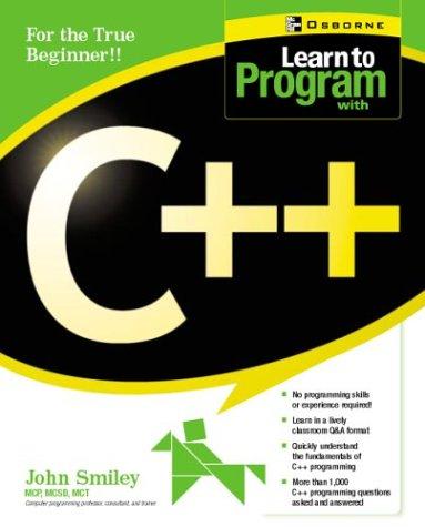 Cover for Learn to program with C++