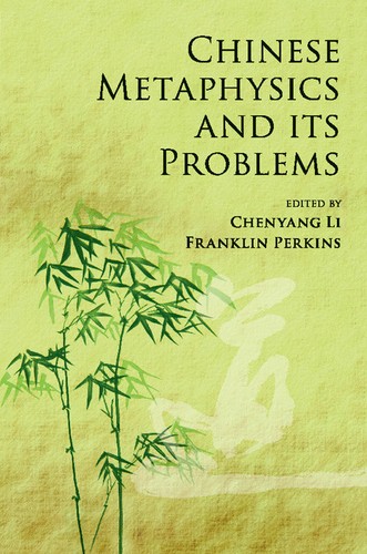 Cover for Chinese Metaphysics and its Problems