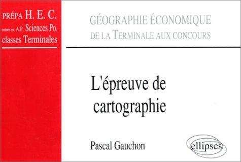 Cover for L'Epreuve de cartographie